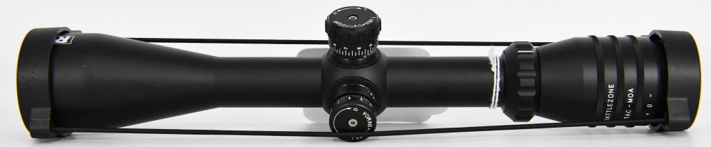 Redfield Battlezone Rifle Scope 3-9x 42mm TAC-MOA: Up Next is an Excellent Like New Redfield Battlezone Rifle Scope 3-9x 42mm TAC-MOA Reticle. The Redfield Battlezone tactical rifle scope is the perfect choice for the AR-15 or LR-308 enthusiast. Each