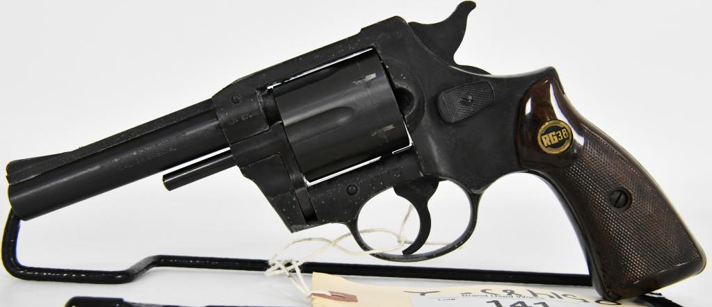 RoHm Gmbh RG38 Revolver .38 Special: Up Next We Have a RoHm Gmbh RG38 Revolver Chambered in .38 Special, 4" Barrel, 6 Shot, Made in Germany, Overall in Good Vintage Condition.