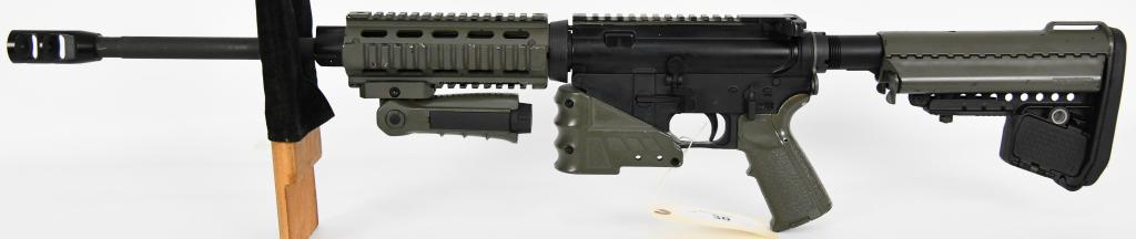 Plum Crazy Firearms AR-15 Semi Auto Rifle 5.56: Up next is a Plum Crazy Firearms AR-15 Build, Chambered in 5.56 NATO, 1:9 Twist, Flash Hider, Magpul pistol grip, folding front grip with storage, Tactical magwell, VLTOR adjustible Rear stock, Rear s