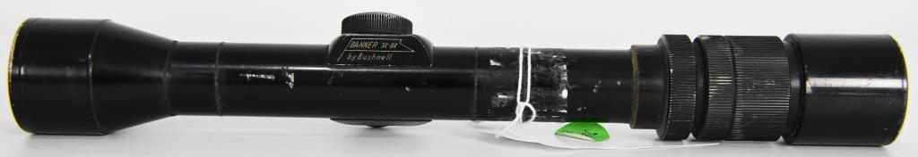 Bushnell Banner 3x-9x- 32 Rifle Scope: Bushnell Banner 3x-9x- 32 Rifle Scope 11 1/4" Long