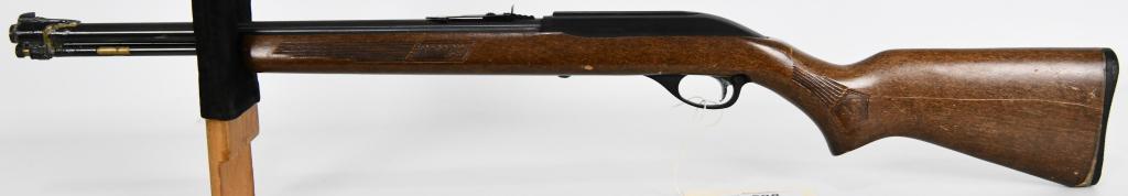 Marlin Glenfield Model 60 .22 LR Rifle: Up Next is a Marlin Glenfield Model 60 Rifle Chambered in .22 LR. Has Repairs to Barrel/Tube Band. Functioning and in Poor Condition.