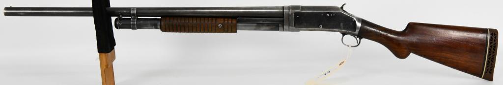 Winchester Model 1897 Shotgun 12 Gauge 1903!: Up Next we have a Winchester Model 1897 Shotgun Chambered in12 Gauge, Cyl. Choke, 26" BBL, With a Serial #178272 That Dates to1903! Overall this gun is in great condition for it's age. Matching Number