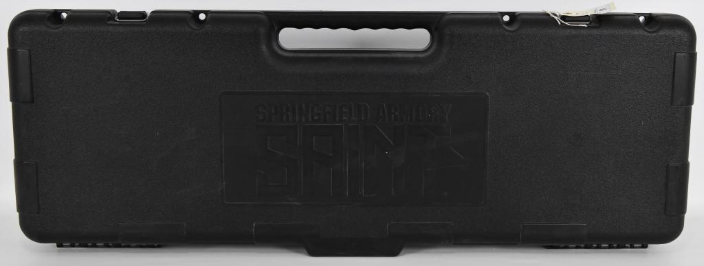 Springfield Armory Saint Hardcase: Durable Heavy Duty Rifle Hardcase with dense foam for great storage of your AR, comes with Metal heavy duty latches and measures approx 39" in length by 13" wide heavy duty carry handle, comes with pr