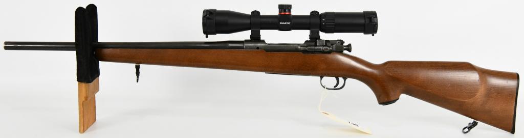 Remington Model 1903 Sporter Rifle .30-06 W/ Scope: Up Next We Have a Remington Model 1903 Sporter Rifle Chambered in .30-06, 19" Barrel, Swivel Sling Mounts, Topped With a Simmons 3-9 Turret Scope With Flip Up Lens Covers.