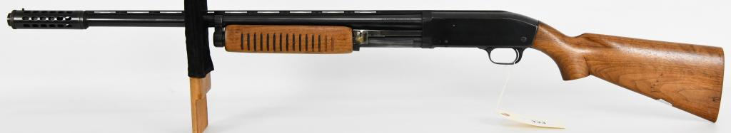J.C. Higgins Model 20 Pump Shotgun 12 Gauge: Here we have a Vintage J.C. Higgins Model 20 Pump Shotgun Chambered in 12 Gauge, 2 3/4" Chamber, Overall Barrel Length is 27" Including the Power Pack Choke. This Rifle was made By High Standard. Over