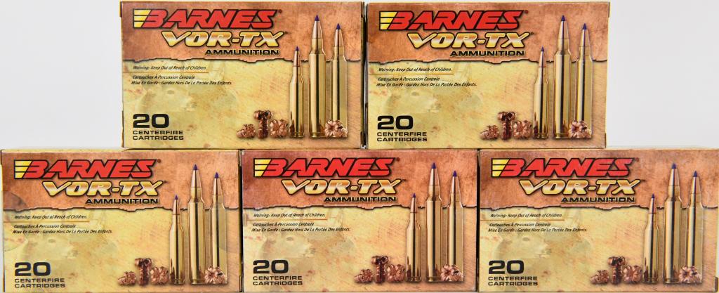 100 Rounds Barnes VOR-TX .25-06 Remington Ammo: Barnes VOR-TX .25-06 Remington Ammunition 100 Rounds 100 Grain Barnes Tipped TSX Boat Tail Lead Free Projectile Barnes VOR-TX ammunition forms the perfect union between precision and performance. Load