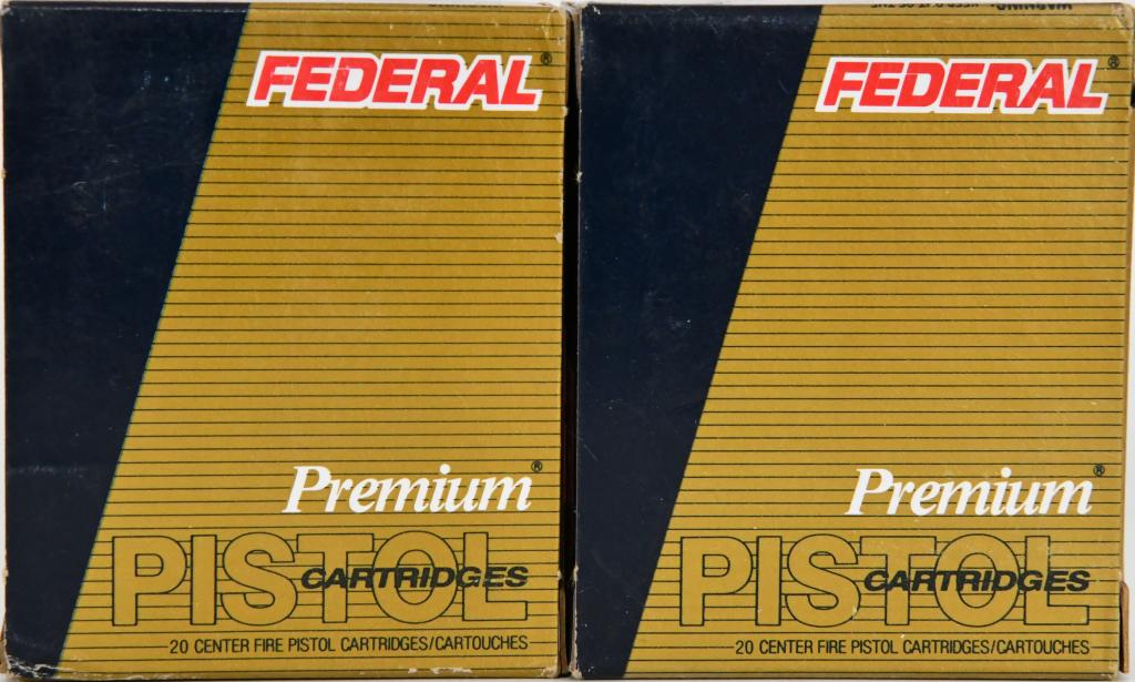 40 Rounds Federal .40 S&W Hydra-Shok JHP: Federal .40 S&W 165 Grain Hydra-Shok JHP Federal Premium handgun loads are some of the best loads on the market today. Hydra-Shok is the first choice for many law enforcement officials world wide and 