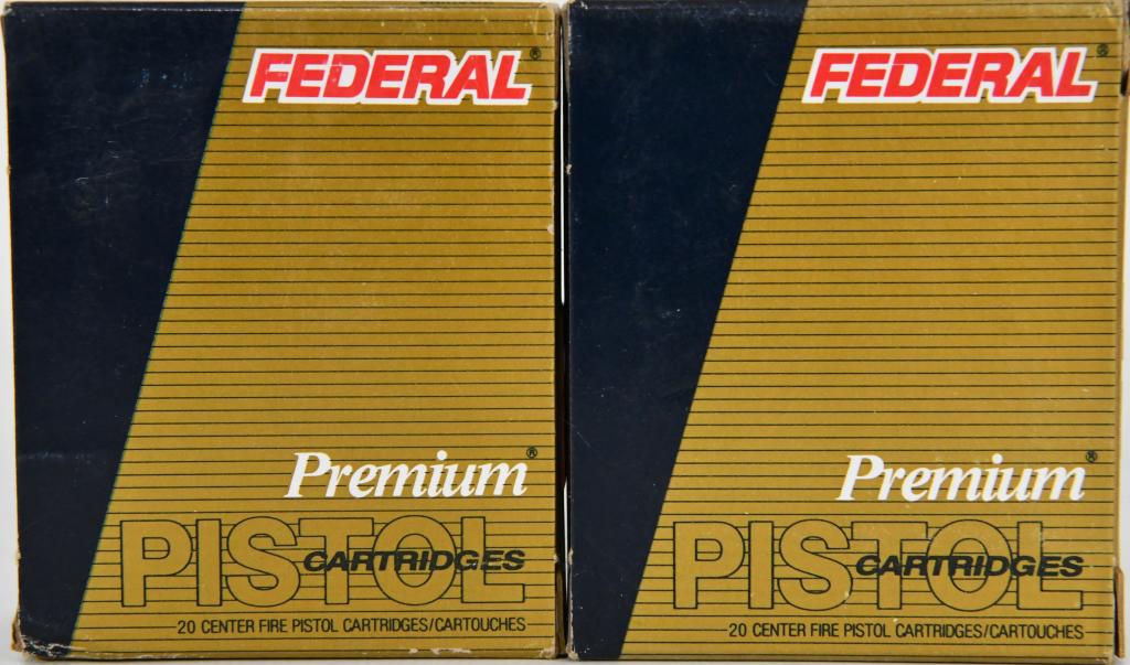 40 Rounds Federal .40 S&W Hydra-Shok JHP: Federal .40 S&W 165 Grain Hydra-Shok JHP Federal Premium handgun loads are some of the best loads on the market today. Hydra-Shok is the first choice for many law enforcement officials world wide and 
