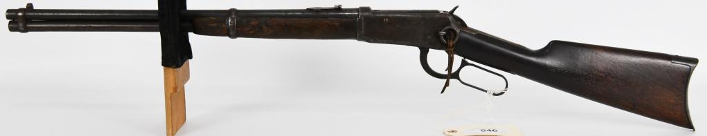Winchester Model 1894 Saddle Ring Carbine 30 W.C.F: Up Next We have a Great Pre-War Winchester Model 1894 Saddle Ring Carbine Lever Action Rifle Chambered in 30 W.C.F. Serial #659193 Dates to 1913. Equipped With a 20" Round Barrel, Two Line Address "Ma