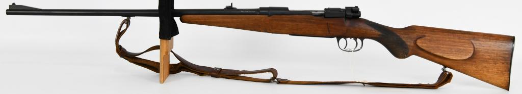 K98 Mauser Sporter W/ Bauble Set Trigger .250 SAV: Up Next We Have a K98 Mauser Sporter Bolt Action Rifle With a Bauble Set Trigger Chambered in .250 Savage. Work Done by and Marked on Barrel, Sports West Denver, Co. Equipped With Swivel Sling Rings a