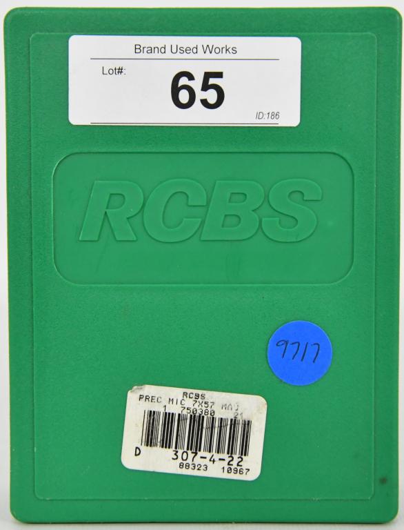 RCBS Precision MIC 7mmX57 Mauser Die: RCBS Precision Mic 7mmX57 Mauser - 88323 Well suited for all of your bullet reloading requirements, the RCBS Precision Mic 7mmX57 Mauser - 88323 is a superb instrument for almost anyone needing high-q