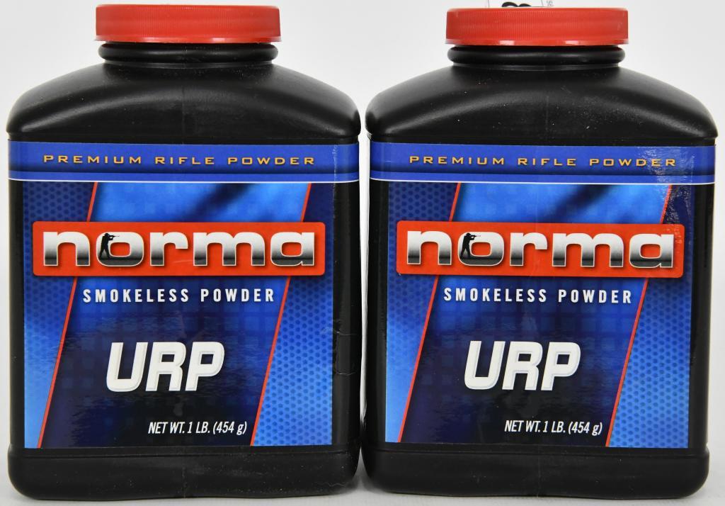 Lot of 2 Norma URP Smokeless Rifle Powder Mar 28, 2020 Brand Used