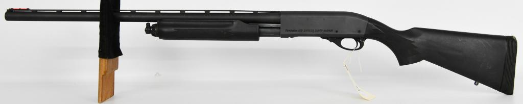 Remington 870 Express Super Magnum 12 Gauge: Up next we have a Remington 870 Express Super Mag Pump-Action Shotgun in Great Pre-owned Condition. 25 1/2" Vent Rib Barrel, Front High Vis Sight, Accepts 2 3/4", 3", & 3 1/2" Shells, Comes with Full 