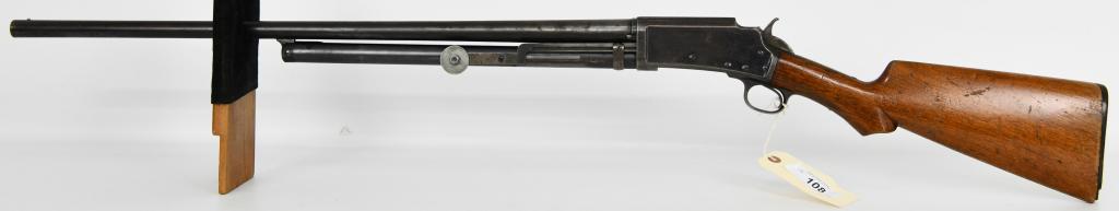 Marlin Model 16 Pump Shotgun 16 Gauge: Up Next We Have a Marlin Model 16 Pump Shotgun Chambered in 16 Gauge With a 28" Round Barrel, It Needs a Front slide furniture, Still in Functioning Condition, Two Line Address Marlin Fire-Arms Co. Ne