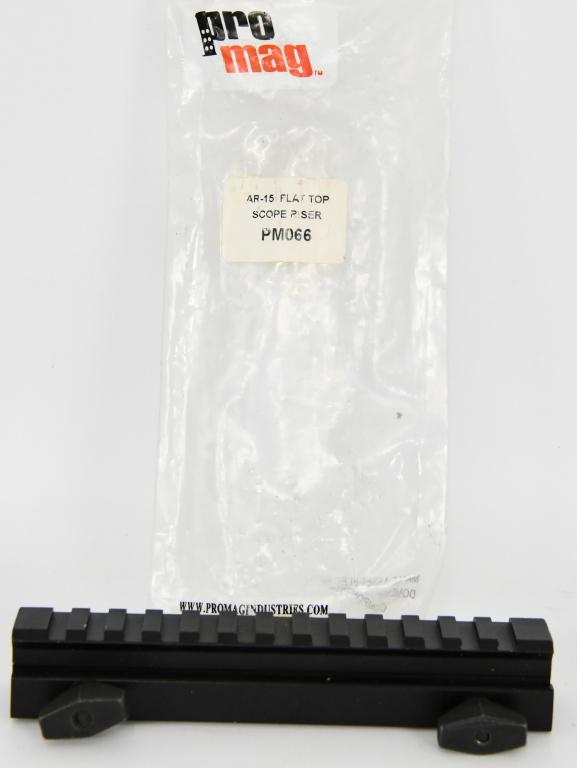 NIP Pro Mag AR-15 Flat Top Scope Mount: NIP Pro Mag AR-15 Flat Top Scope Mount New In Package Scope Riser