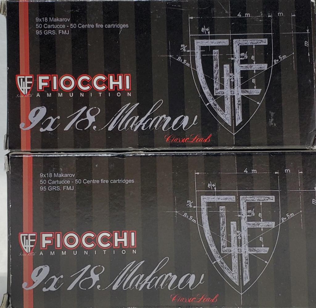 92 Rounds Of Fiocchi 9x18 Makarov Ammunition: Fiocchi Pistol Shooting Dynamics 9mm Makarov Ammunition 95 Grain FMJ Projectile 1020 fps For over 100 years Fiocchi quality has produced the ammo that performs for you. This jacketed hollow point ammo