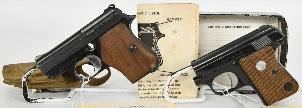 Lot of Two FIE .25 Semi Autos For Repair/Parts: Up Next We have a 2 Pistol Parts Lot, Background Check Still Required.