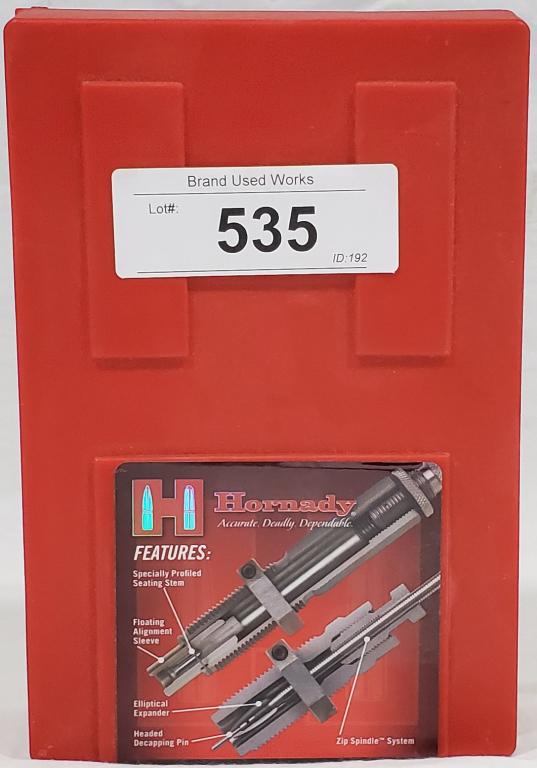 Hornady .30-30 Winchester Full Length Two Die: Set This die set includes Full Length Sizer and a Seating Die. The Full Length Die now features a Zip Spindle with a series of light threads cut on the spindle and spindle collet to eliminate slippage