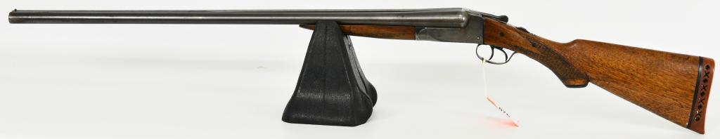 Ithaca Field Grade Side By Side 12 Gauge Shotgun: Up Next We Have a Ithaca Field Grade Side By Side Shotgun Chambered in 12 Gauge, 30" Smokeless Powder Steel Barrels, Choke Marked 2 & 4. Serial #396848, Made in The USA, Overall in Good Condition for