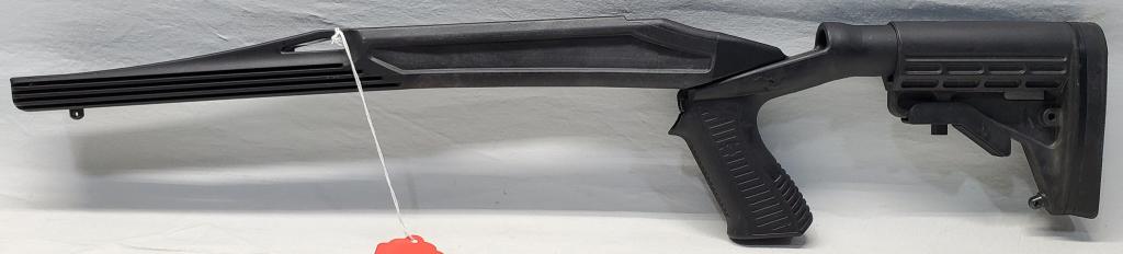 Like New Knoxx Black Polymer Rifle Stock: For Howa & Weatherby Short Action Rifles , Has Adjustable Stock , & Spec Ops Stock/Grip 50097500