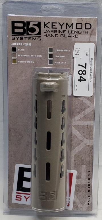 B5 Systems Handguard, Carbine Length, Flat Dark: Earth New In Package Made In The USA