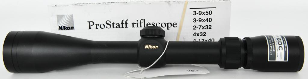 NIKON 3-9X40 Optics BDC Long Range Hunting Reticle: Fully multicoated lenses boost light transmission for dawn-to-dusk performance • 1/4 MOA turrets to get you zeroed-in quickly and efficiently • Spot On Optimized BDC Reticle makes accurate shots t