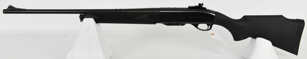 Remington Sportsman 74 Auto Rifle .30-06: Here we have a Remington Sportsman Model 74 Auto Chambered in .30-06. This rifle has a 22.5" Barrel, Synthetic Stock, Thick Recoil Pad, and Comes With One Magazine, Front Sight, and a Raer Adjustible 