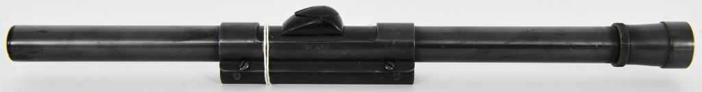 Vintage Weaver B6 Rifle Scope: Comes With Weaver Scope Rings & Base , Measures Approx 13.5" Long