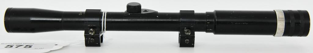 Savage SUWA Model 3720 3-7x20 Rifle Scope: Comes With Scope Rings Has Variable Zoom