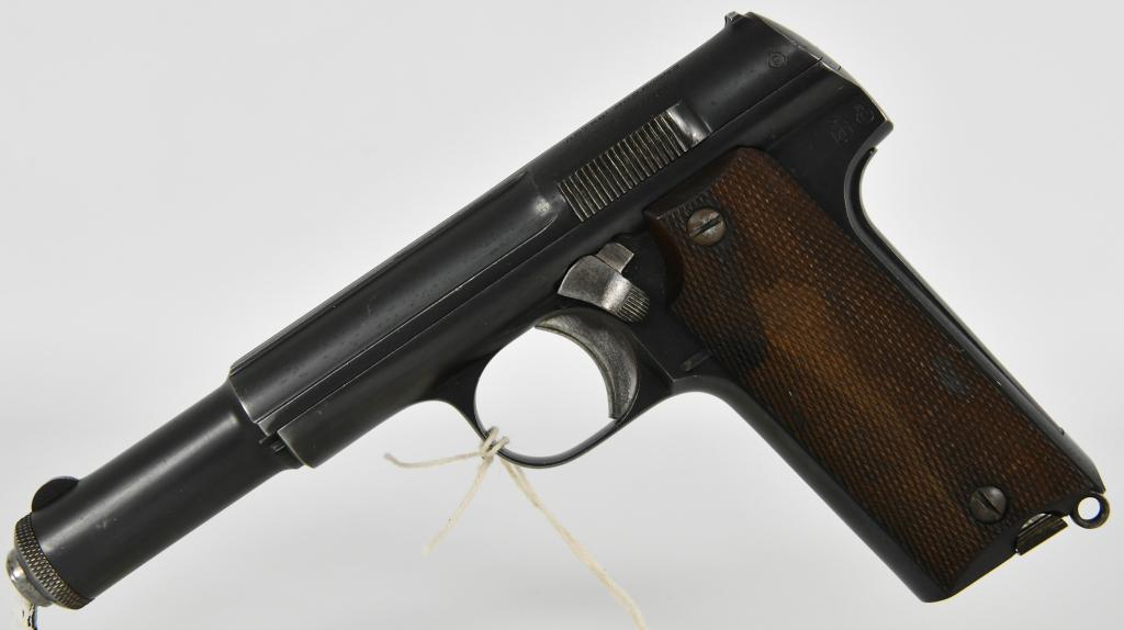 ASTRA Model 600/43 SPANISH Produced for Germany: Up Next We Have an ASTRA Model 600/43 Semi Automatic Pistol Chambered in 9MM Para, It Comes With One Factory Magazine and in Overall Excellent Pre-owned Condition, Original Factory Wood Grips, Serial 