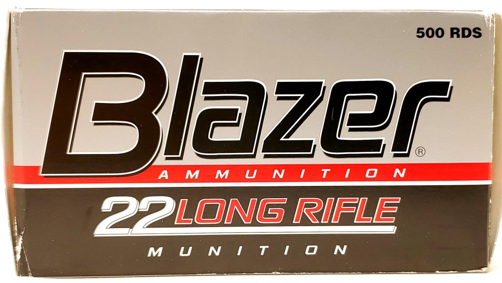 500 Rounds Of Blazer .22 LR Ammunition: Blazer Ammunition 22 Long Rifle 40 Grain Lead Round Nose Blazer is known in the shooting sports industry for having reliable ammunition that delivers exceptional performance time and time again. Blaze