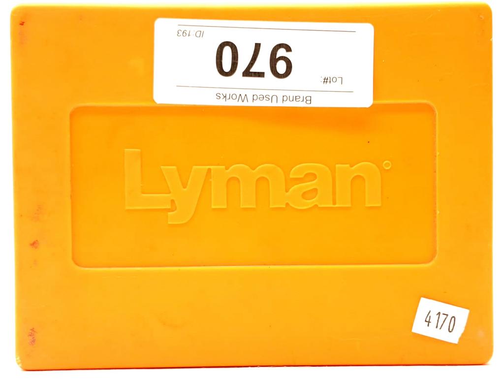 Lyman 3 Die Reloading Set For .32 Smith & Wesson: Includes Seater & Neck, Also Comes With Plastic Storage Container & Manual