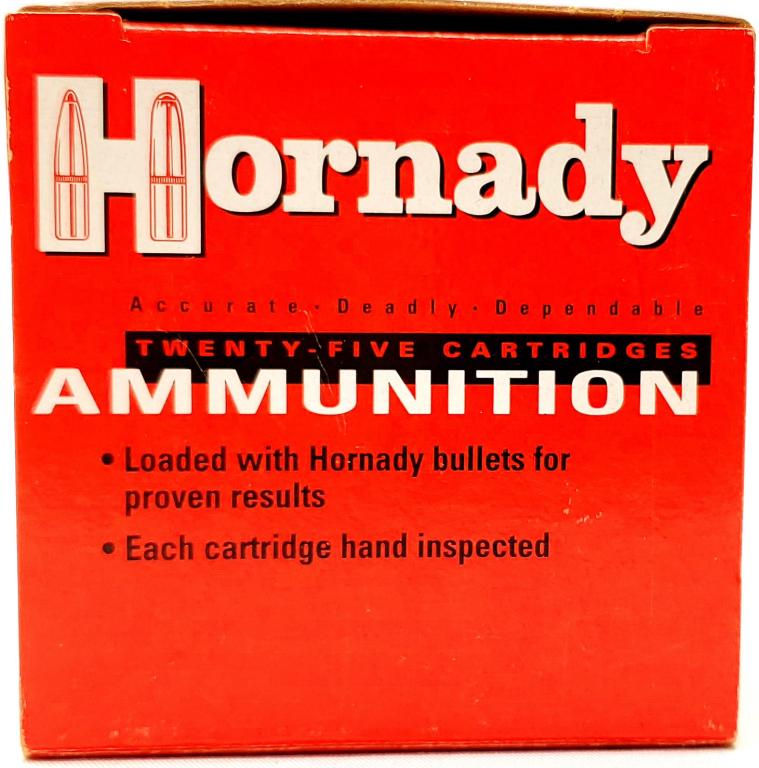 25 Rounds Hornady .223 Remington Ammunition: Hornady Varmint Express .222 Remington 50 Grain Moly Coated 3140 FPS , Brass Casing Ammunition
