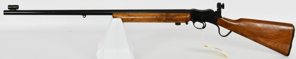 BSA Birmingham Martini Target Rifle .220: Here We Have a BSA Birmingham Small Arms MARTINI Rimfire Target Rifle Chambered in .22 LR .220, single shot falling block action target rifle. Chambered in .220 Long Rifle (22LR), 29" heavy contour ta