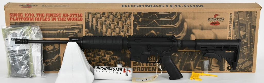NEW Bushmaster QRC AR-15 5.56 NATO Semi Auto Rifle: Up Next We Have a Brand New Bushmaster QRC AR-15 Semi Auto Rifle, Chambered in 5.56 NATO, 16" Barrel, Comes With One 30 Round Magpul Magazine, Lock, and Comes in The Factory Box. More From the Interne