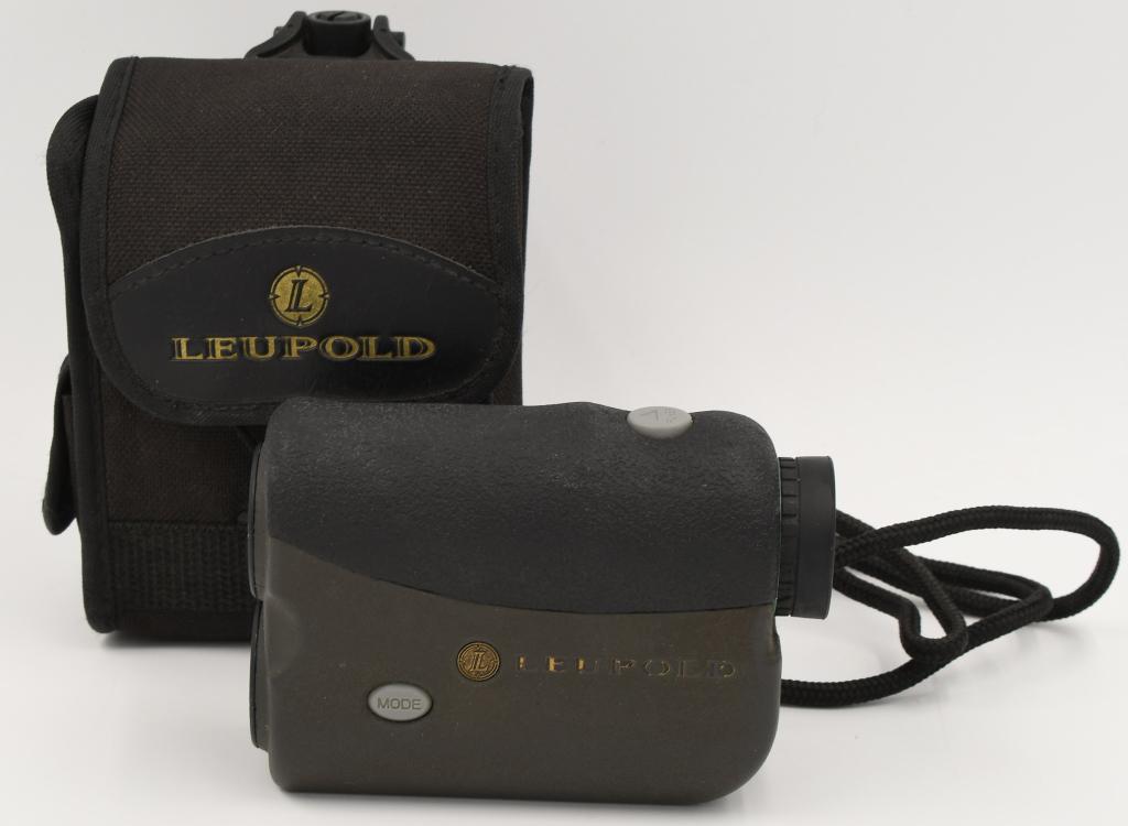 Leupold GX-1 Rangefinder: Appears in super nice pre owned condition comes with the soft case, appears to be the GX-1 however I do not know positively as the information is somewhat rubbed off, so view the pictures as much as y