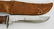 E.G.Waterman US WWII fighting knife W/ Leather - 6