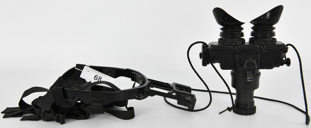 AN/PVS-7B Night Vison Goggles & Head Mount: AN/PVS-7B Night Vison Goggles & Head Mount , The AN/PVS-7 is a single tube night vision device. Third generation image intensifiers are standard for military night vision. The PVS-7 is auto-gated to p