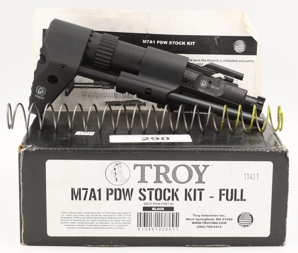 Troy M7a1 Pdw Stock Kit Black Sep 19 Brand Used Works In Co Troy M7a1 Pdw Stock Kit Black Sep 19 Brand Used Works In Co