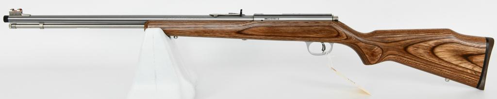 Marlin XT-22 Bolt Action Rifle .22 Magnum: Up Next We Have a Nice Marlin Model XT-22 Bolt Action Rifle Chambered in .22 Magnum, Tube Fed, Stainless Steel With laminate Stock, Hooded Front Sight With Hi Vis post, Threaded Barrel, Accu-Trigger, 