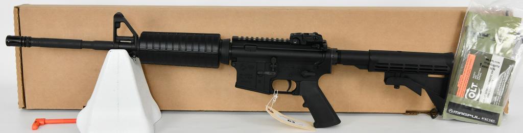 Brand New Colt LE6920 M4 Carbine Rifle 5.56: Up Next We Have a Brand New Colt LE6920 M4 Carbine Semi Auto AR-15 Rifle Chambered in 5.56, It Comes in The Factory Box With One 30 Round Magpul Pmag, Lock, Paperwork, and Flip up Magpul Rear Mbus Sig