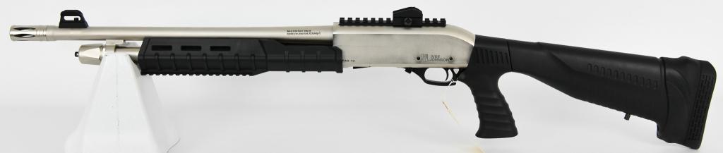 Iver Johnson PAS12 Self-Defense Pump 12 Gauge: Up Next We Have a Iver Johnson PAS12 Self-Defense Pump 12 Gauge Shotgun, 18" Barrel, Accepts 2 3/4" & 3" Shells, Flash Hider, Pistol Grip, and Recoil Pad, Top Rail With Ghost Sight and Front Fiber Sig