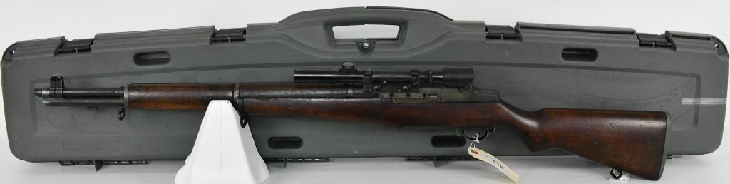 RARE M1C Sniper Garand Rifle W/ M81 Telescope: WOW! Check out this super cool RARE M1C Sniper Garand Rifle Springfield Armory M1 Sniper Garand! This baby is collector grade in overall excellent condition. This Garand has a serial # 3370507 Dates t
