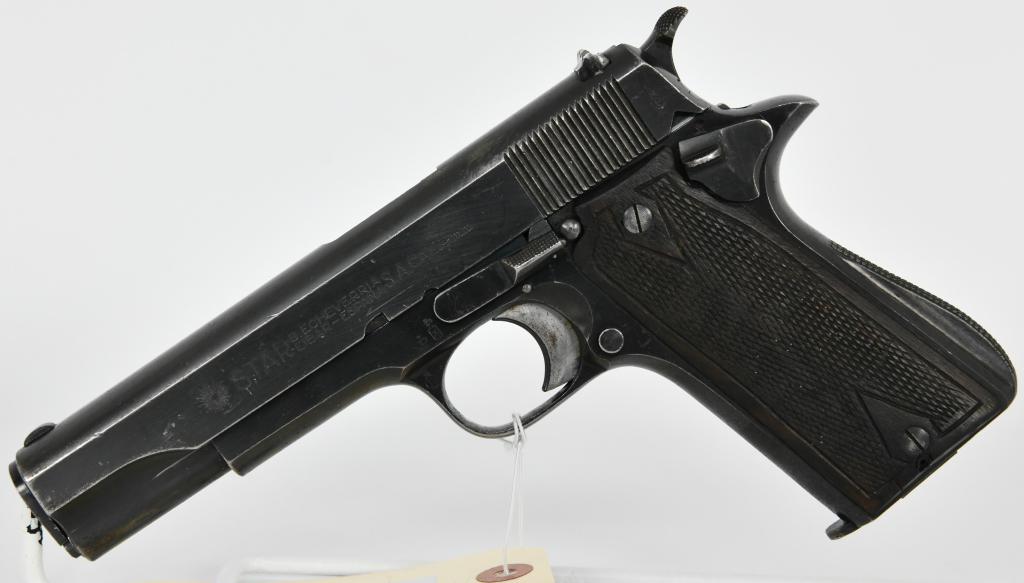 Star SA Model B Semi Auto Pistol 9MM: Up Next We Have a Star SA Model B Semi Auto Pistol Chambered in 9MM, It Comes With One Magazine, Various Proof Marks, and CAI Imported, Overall in Good Pre-owned Condition. In 1931, production shifted