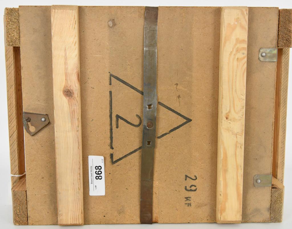2160 Rounds Of Russian 5.45x39mm Ammunition: 2160 Rounds Of Russian 5.45x39mm Ammunition, 2 Sealed Spam Cans In Sealed Wood Crate, 52 gr FMJ Military Surplus Police Trade Ammo Caliber: 5.45x39mm Bullet Weight: 52 gr Bullet Type: FMJ Casing: Lacq