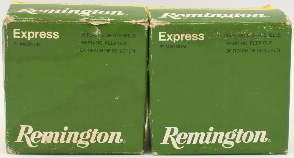 50 Rounds Of Remington 20 Ga Magnum Shotshells: 50 Rounds Of Remington 20 Ga Magnum Shotshells, Express Magnum 3" 7 1/2 Shot Shotshells