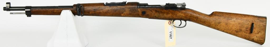 Spanish Oviedo Mauser Model 1916 Short Rifle: Up Next We Have a Spanish Oviedo Mauser Model 1916 Short Rifle Chambered in 7.62, Imported by Samco Global Arms Imports, Matching Numbers, Sling Rings, Overall in Excellent Condition.