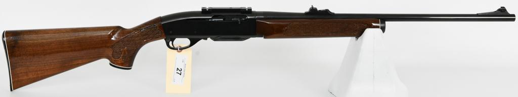 Remington Woodsmaster Model 742 7MM Express (.280): Up Next is a Scarce Remington Woodsmaster Model 742 Chambered in 7MM Express (.280 Rem) These Were Only Manufactured For Two Years, 1979-1980. It Comes With One Magazine, and is in Overall Excellent M