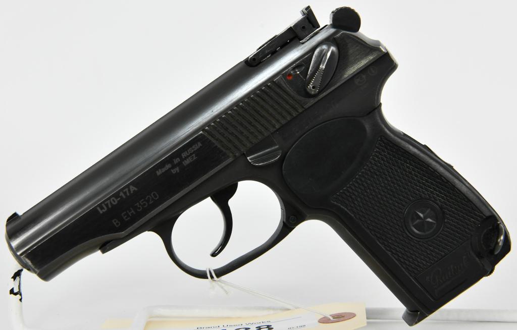 Russian Imez Model IJ70-17A Makarov .380 ACP: Up Next We Have a Russian Imez Model IJ70-17A Makarov Chambered in .380 ACP, Comes With One Magazine, Overall in Great Condition. Imported by B-West.