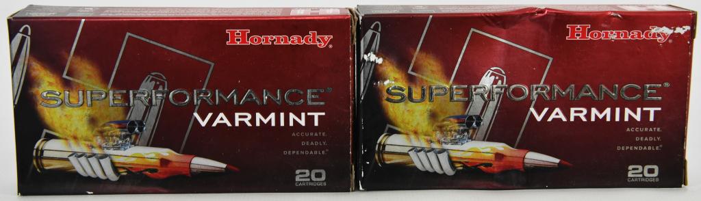 40 Rounds Of Hornady Superformance 204 Ruger: 40 Rounds Of Hornady Superformance 204 Ruger 32 Grain VMax With Hornady Superformance Varmint ammunition, hunters can now reap the benefits of Hornady Superformance propellant technology in their favo